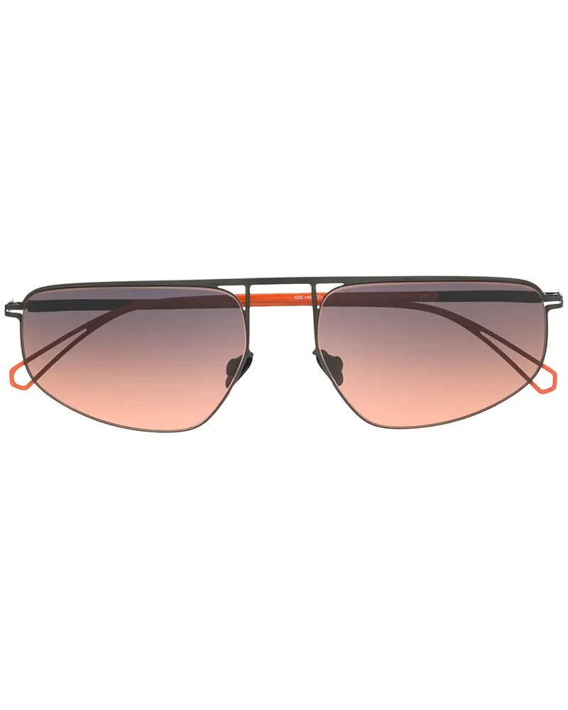Mykita Nat' Sonnenbrille - Schwarz Schwarz