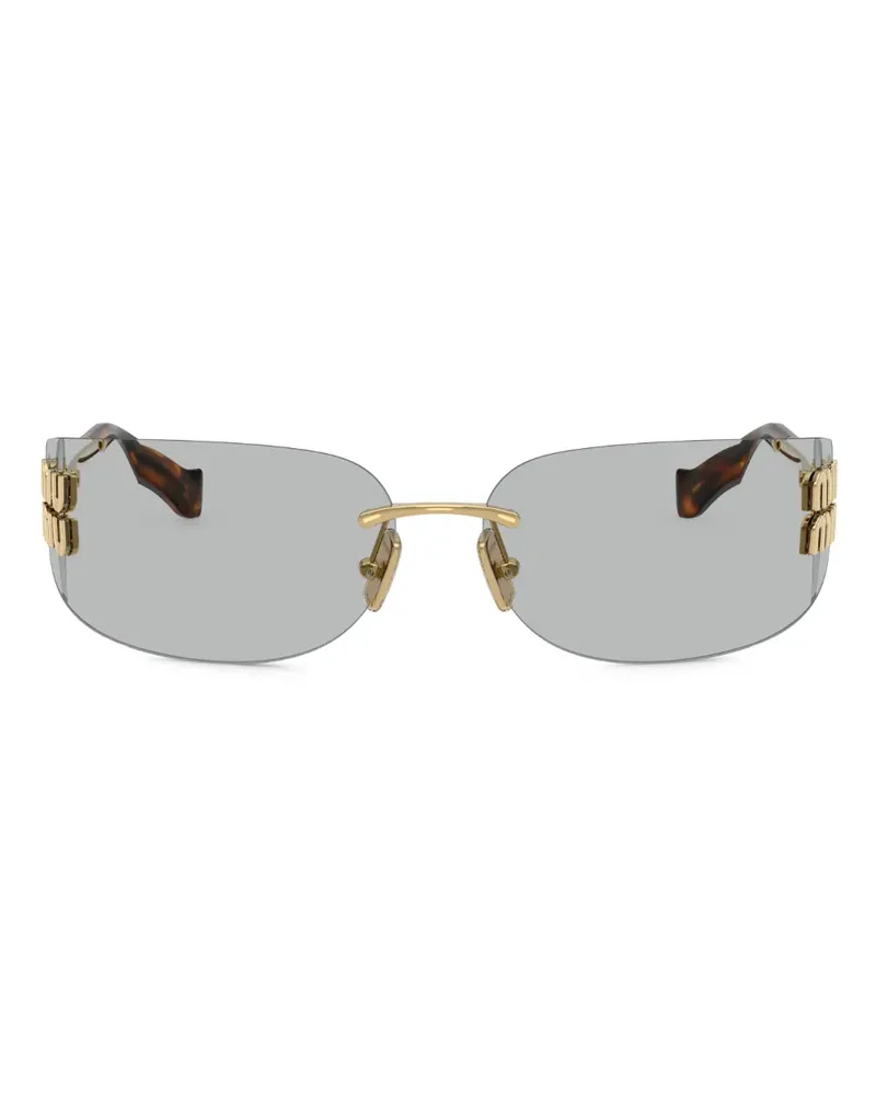 Miu Miu MU A51S Sonnenbrille - Gold Gold
