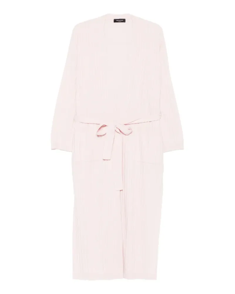 Fabiana Filippi Cardigan mit Gürtel - Rosa Rosa