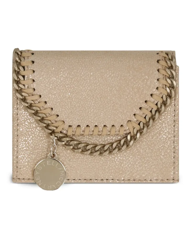 Stella McCartney Falabella logo-detail wallet - Nude Nude