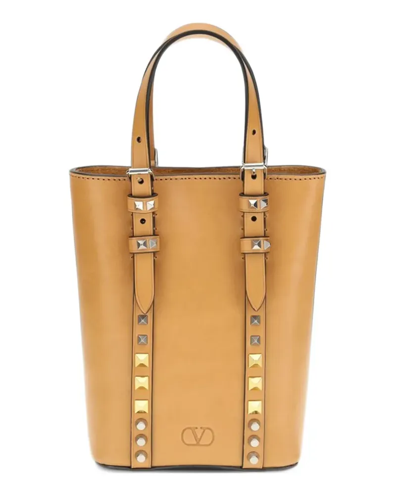 Valentino Garavani Rockstud tote bag - Nude Nude