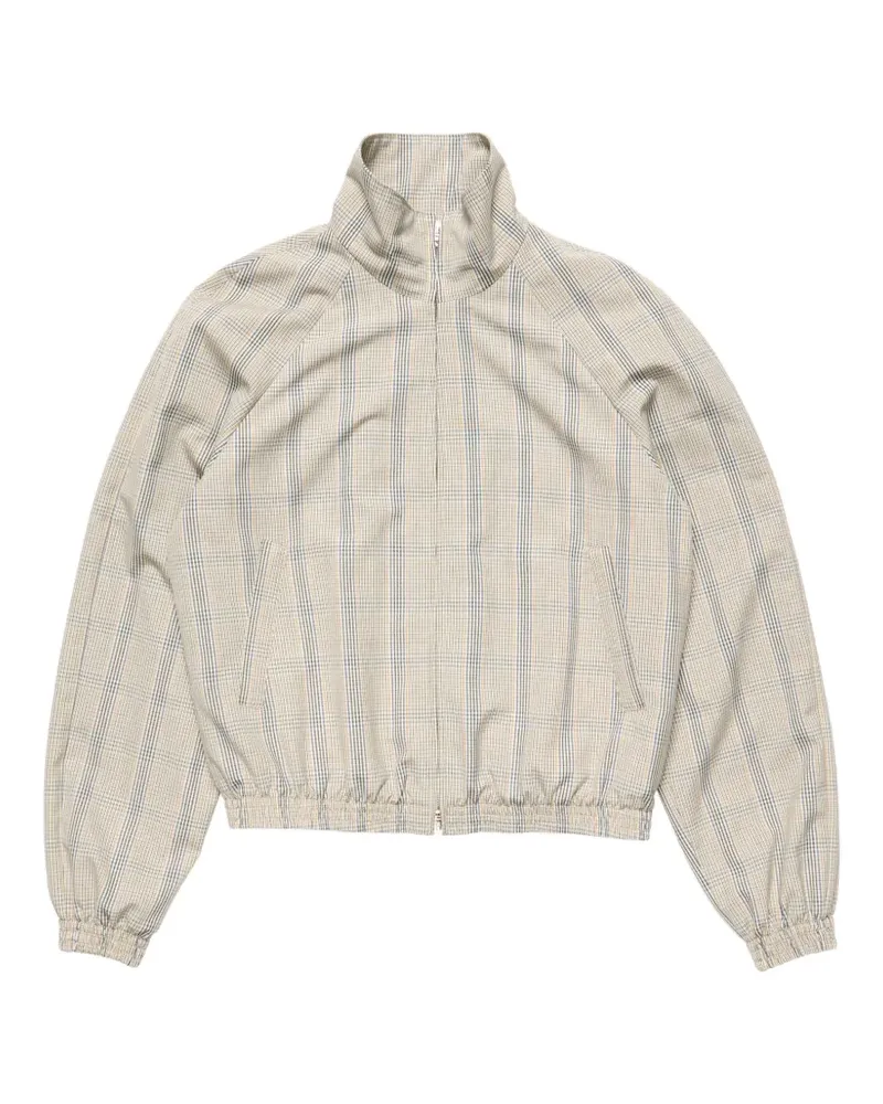 Acne Studios lightweight check jacket - Braun Braun