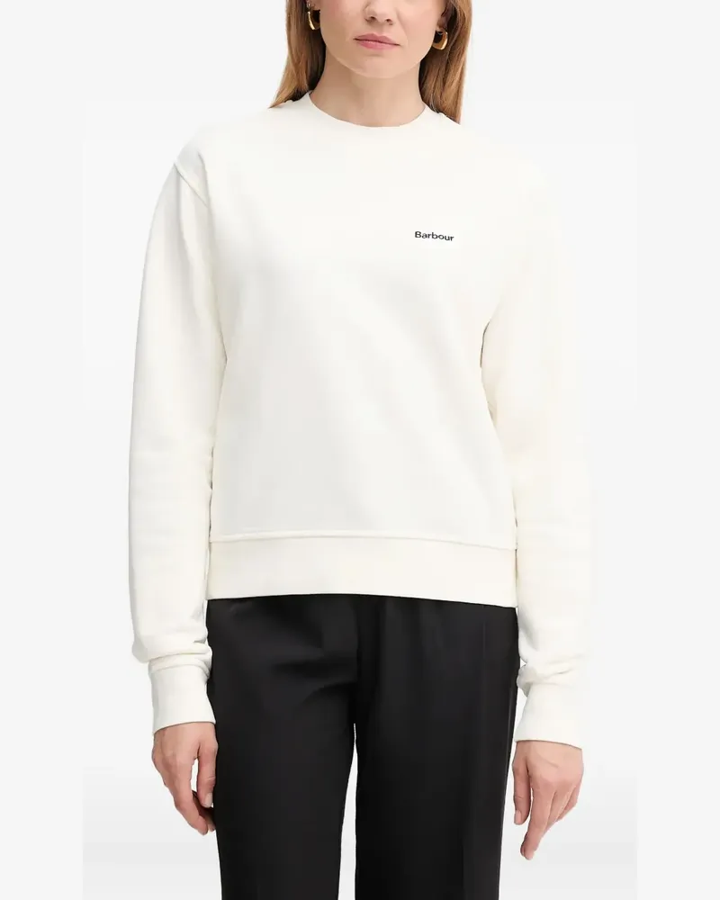Barbour Bede logo crew-neck sweatshirt - Nude Nude