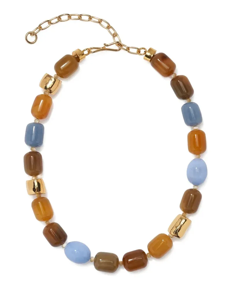Lizzie Fortunato beaded necklace - Gold Gold