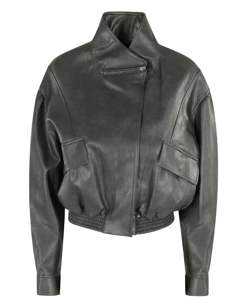 LOW CLASSIC concealed-fastening jacket - Grau Grau