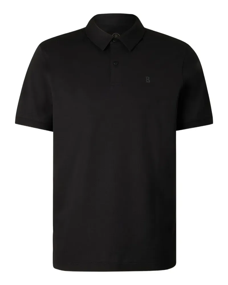 Bogner Kurzärmeliges Timo Poloshirt - Schwarz Schwarz
