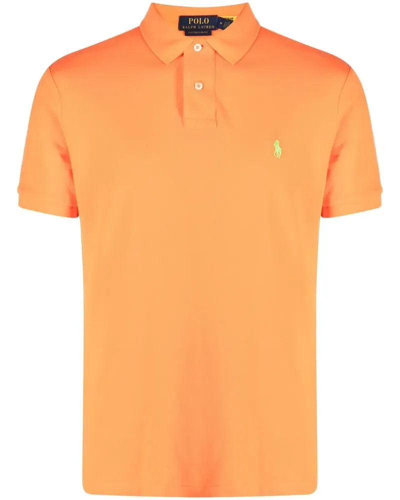Ralph Lauren Poloshirt mit Logo-Stickerei - Orange Orange