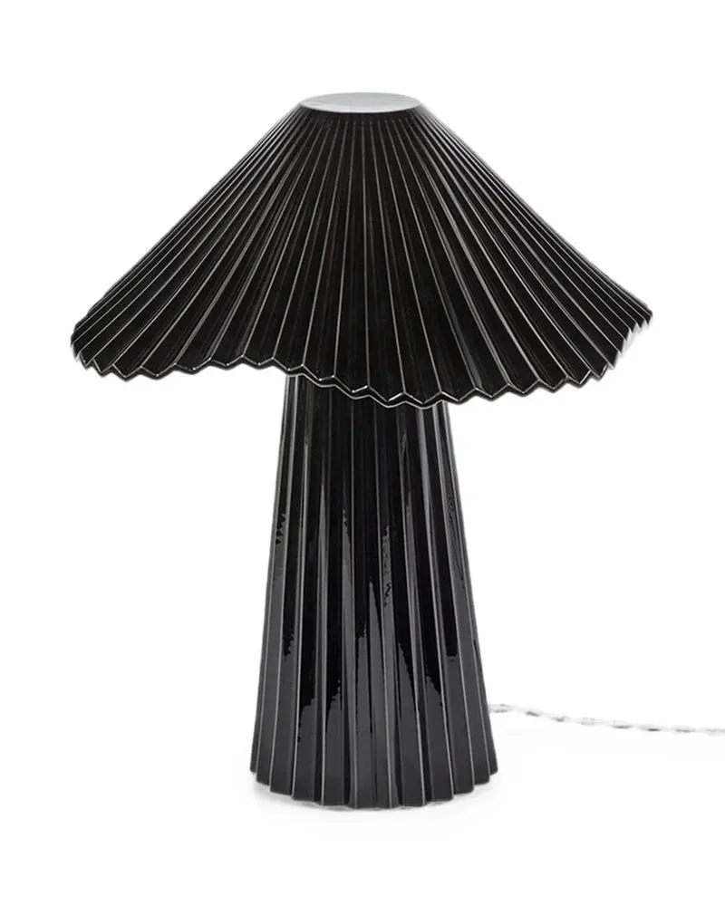 Serax Uala pleated table lamp - Schwarz Schwarz