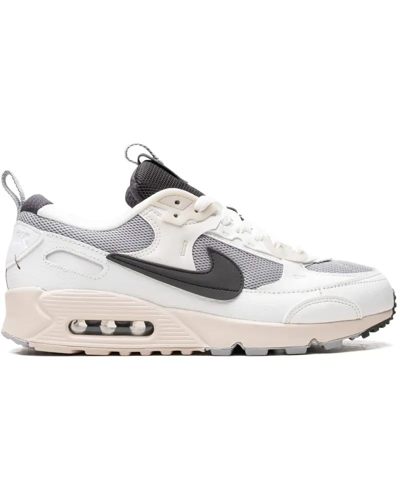 Nike Air Max 90 Futura Wolf Grey Summit White Sneakers - Weiß Weiß