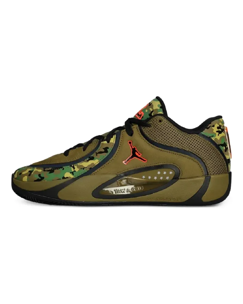 Jordan Tatum 4 Sneakers mit Camouflage-Logo - Grün Grün