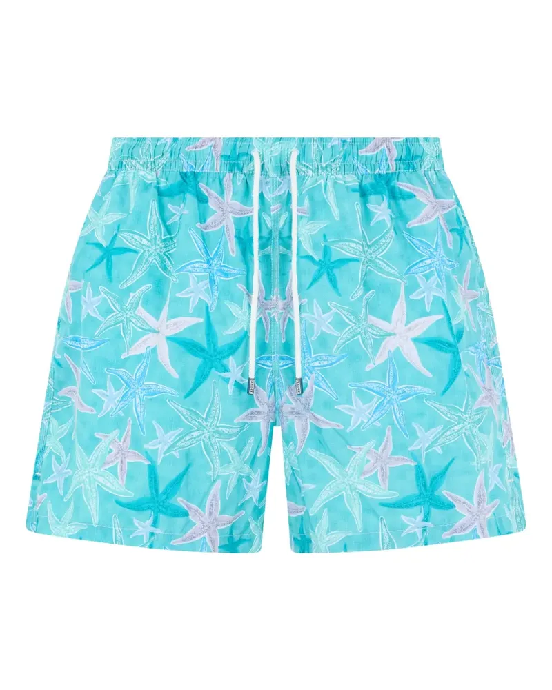 Fedeli starfish-print swim shorts - Blau Blau
