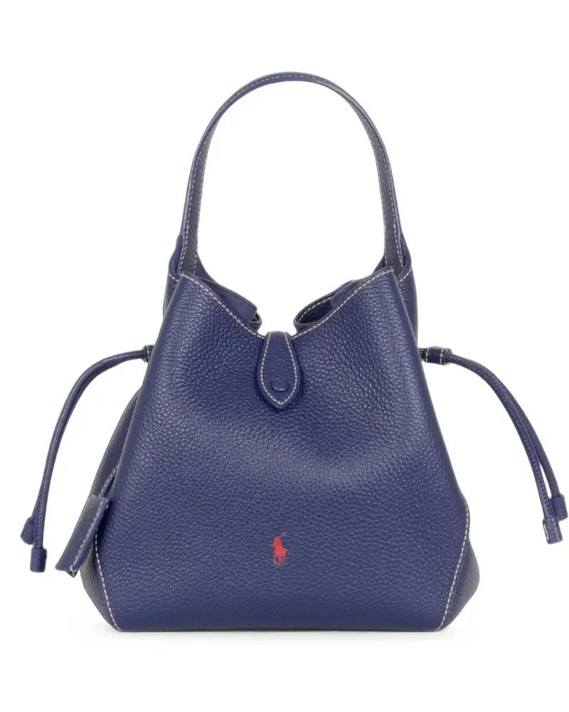 Ralph Lauren Kleine Polo Play Tasche mit Kordelzug - Blau Blau