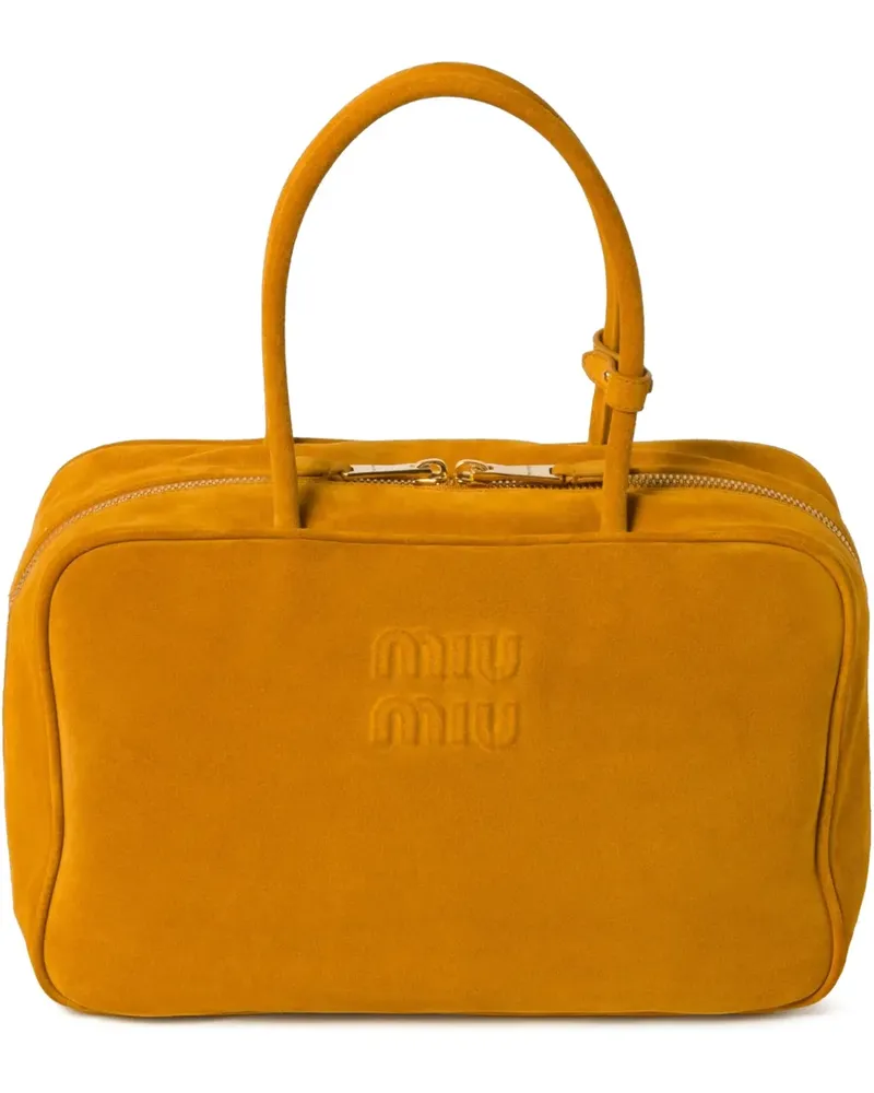 Miu Miu Beau Tote Bag - Braun Braun
