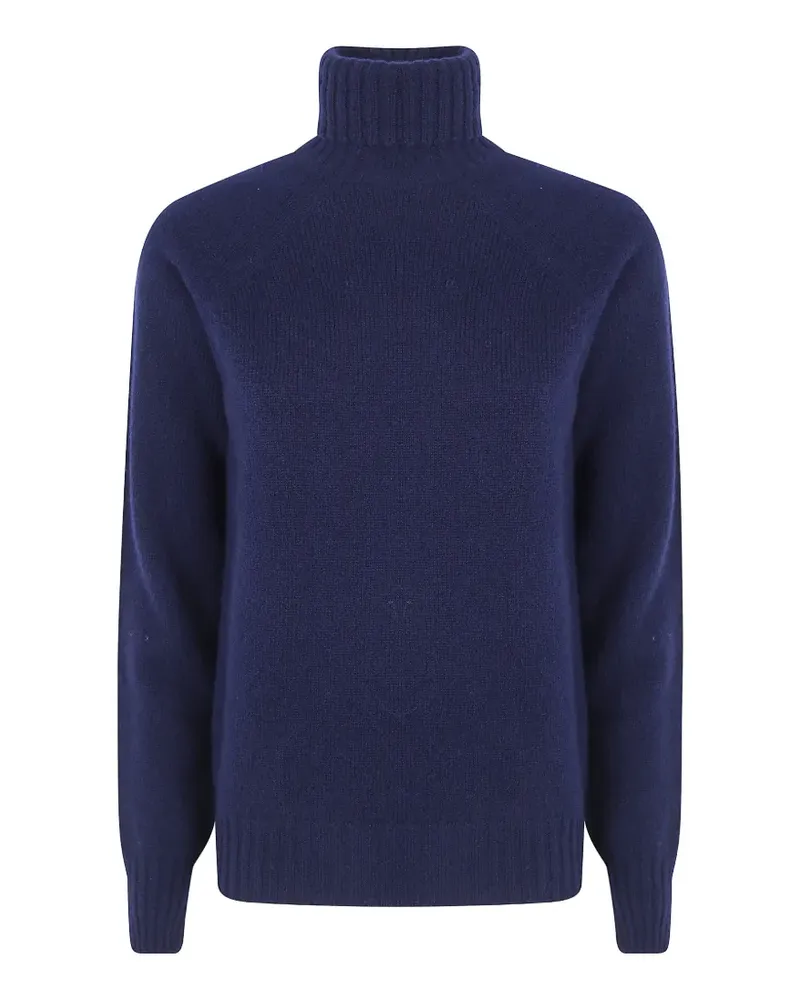 Drumohr  Pullover mit Raglanärmeln - Blau Blau