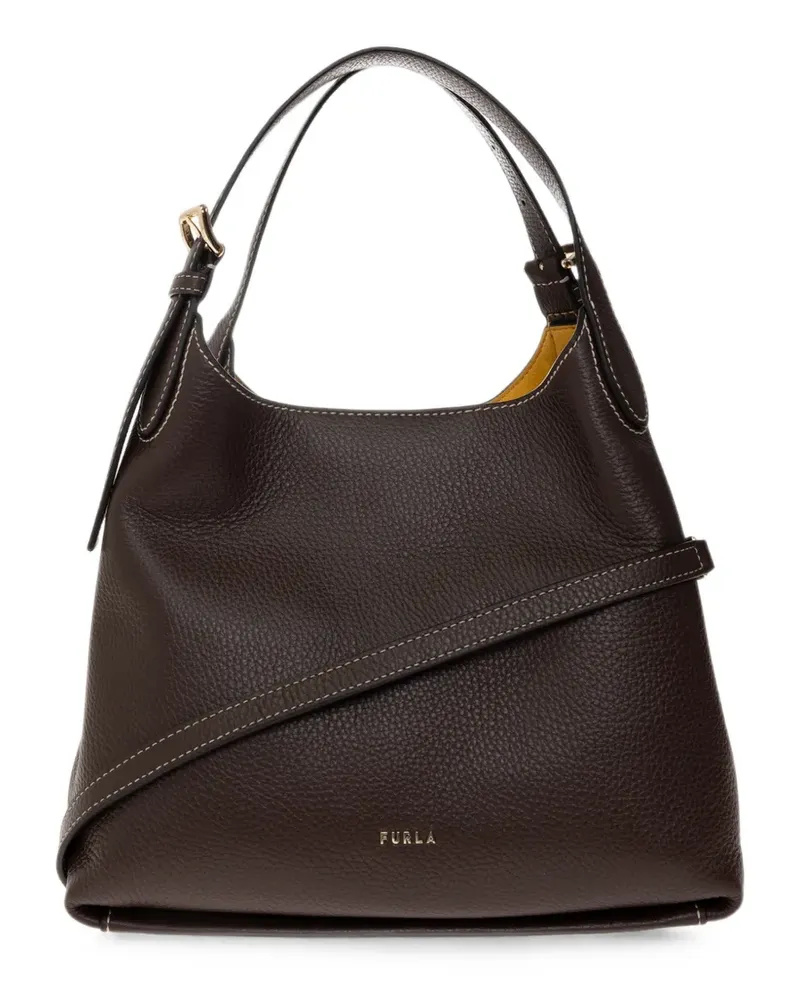 Furla Primrose leather tote bag - Braun Braun