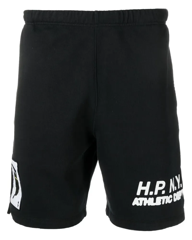 Heron Preston Shorts mit Slogan-Print - Schwarz Schwarz