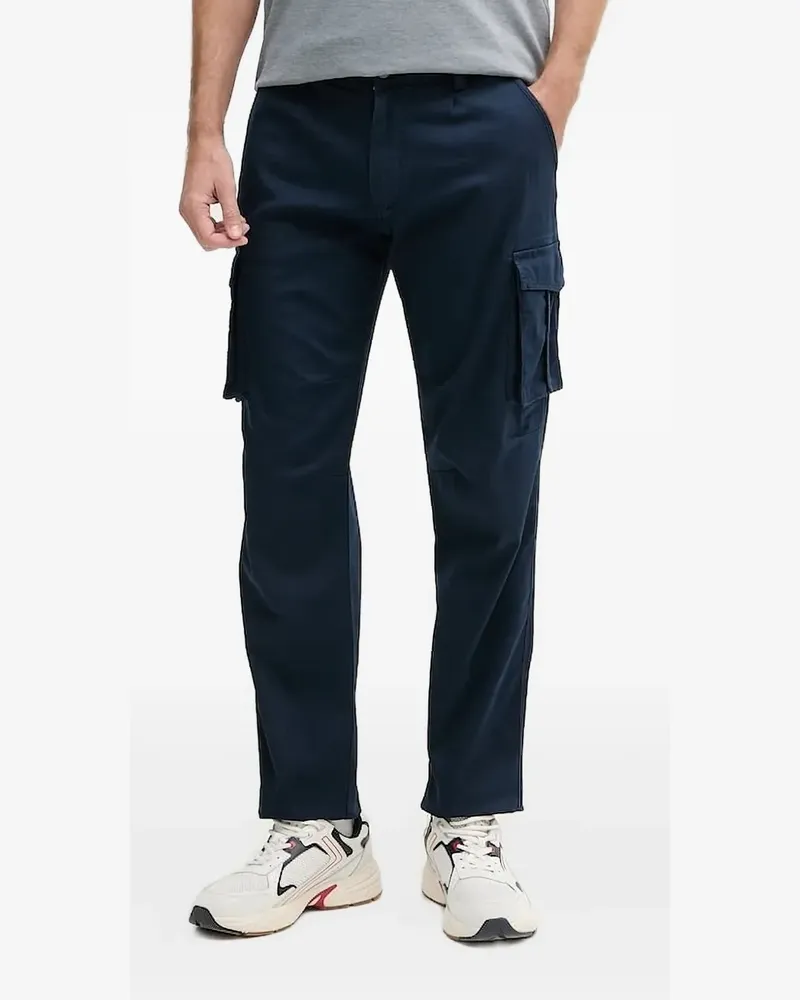 Aeronautica Militare Hose mit aufgesetzten Taschen - Blau Blau