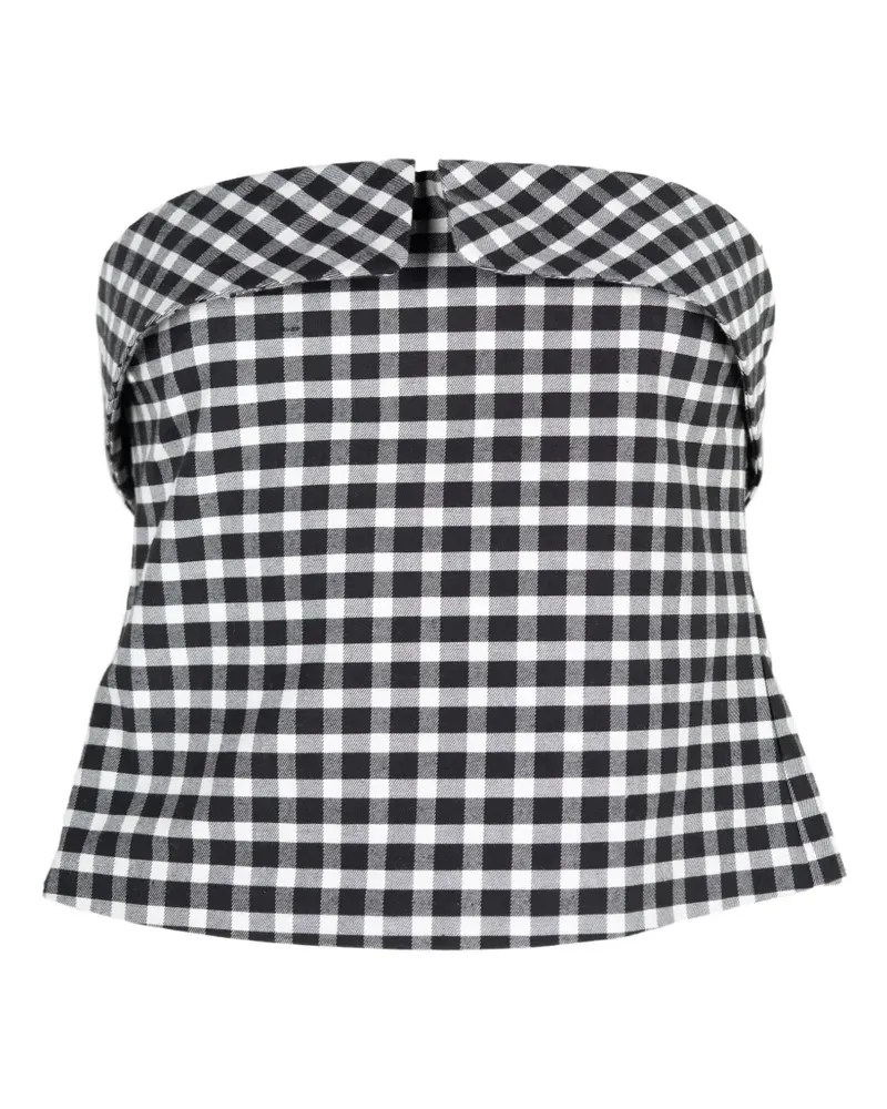 Posse Chiara strapless top - Schwarz Schwarz