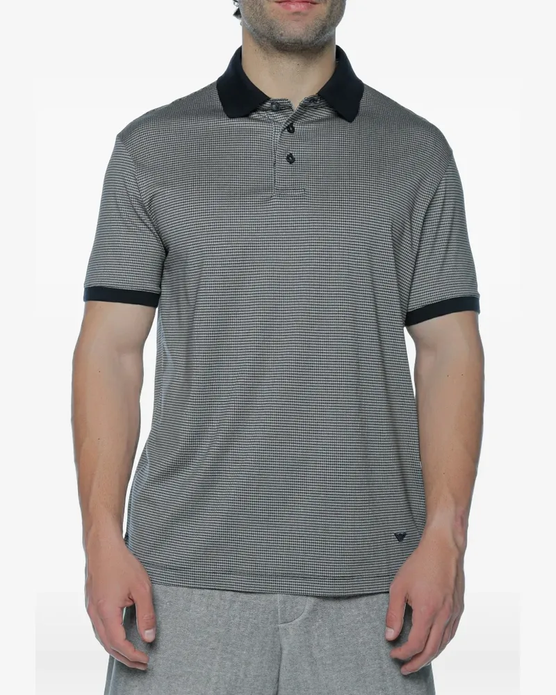 Emporio Armani short-sleeve polo shirt - Nude Nude
