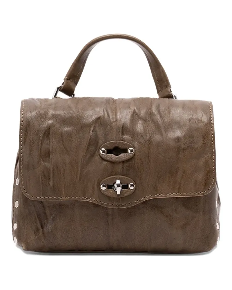 Zanellato Tasche mit Nieten - Braun Braun