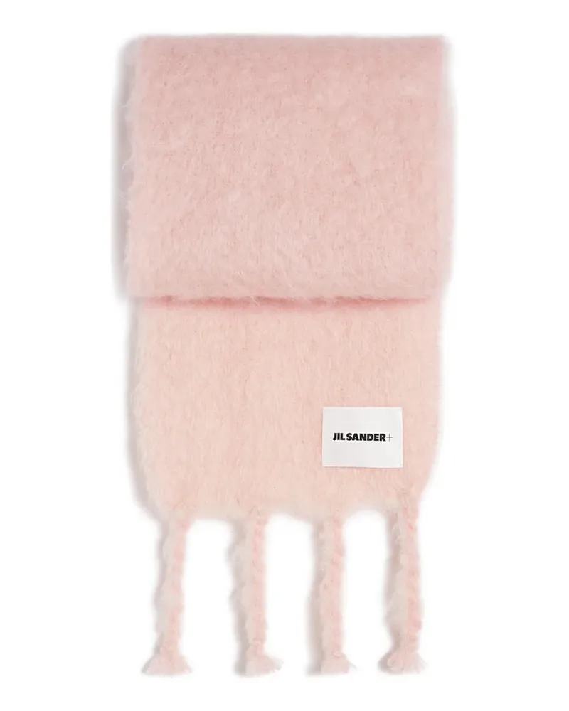 Jil Sander Schal aus Mohairgemisch - Rosa Rosa