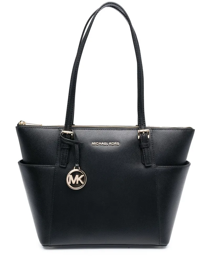 Michael Kors Großer Jet Set Shopper - Schwarz Schwarz