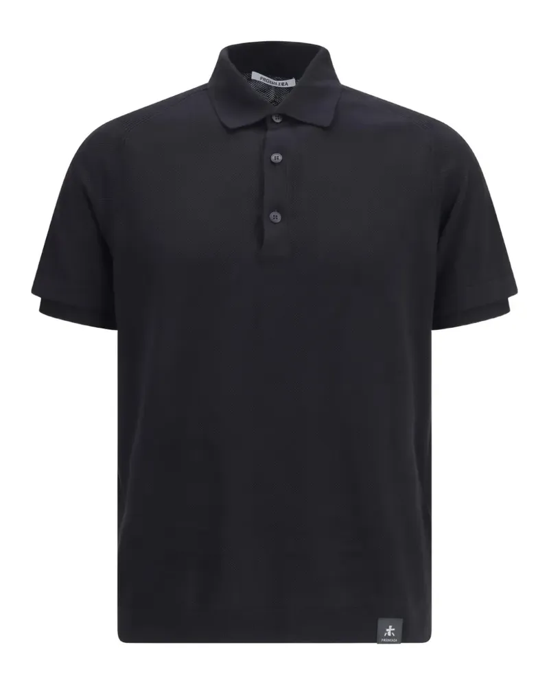 Premiata short-sleeve polo shirt - Schwarz Schwarz