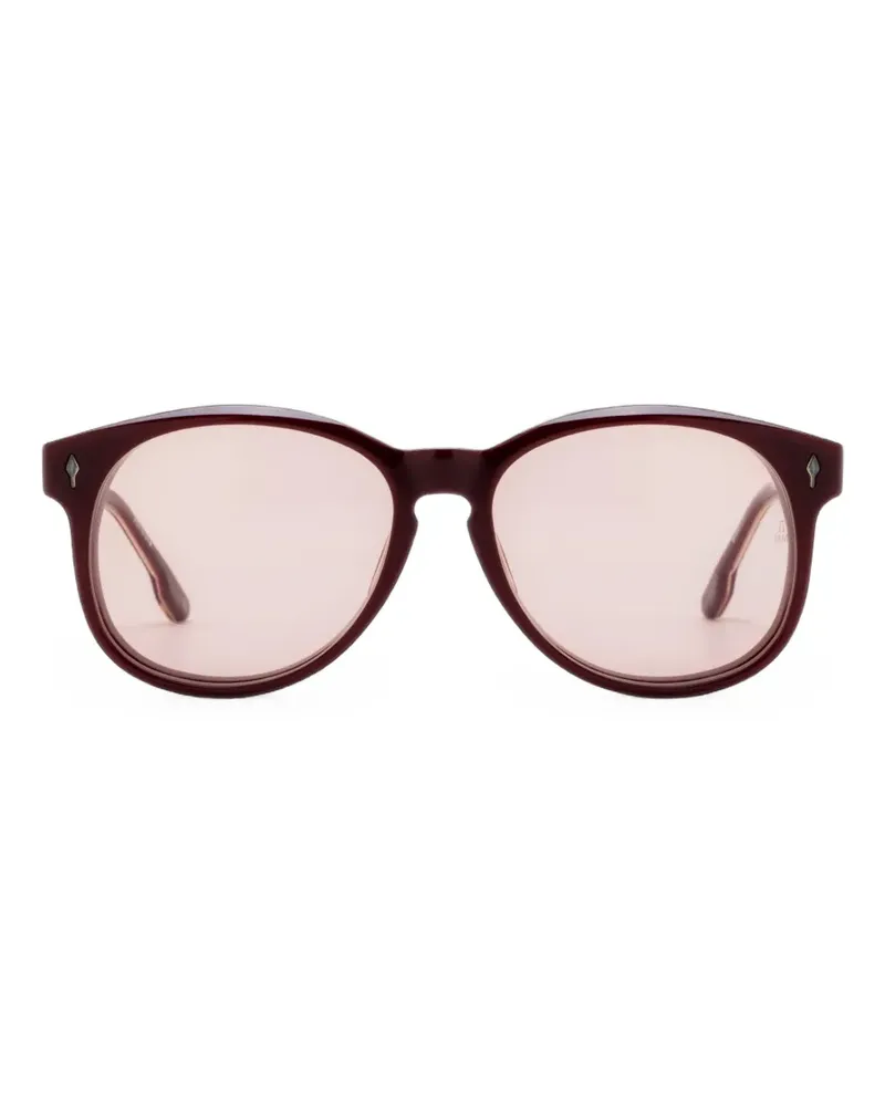 Jacques Marie Mage Kay round-frame sunglasses - Rot Rot