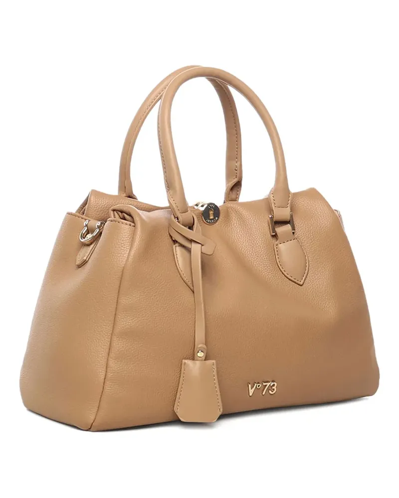 V°73 Keira Tote Bag mit Logo - Braun Braun