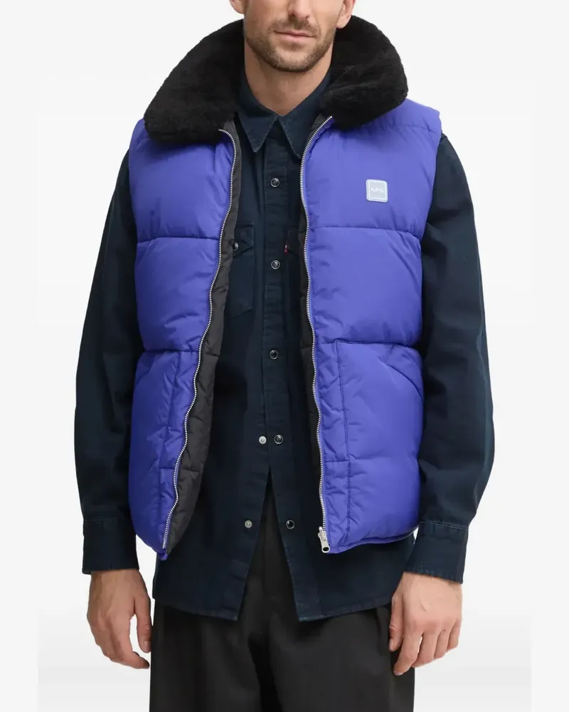 A.P.C. Gesteppte Weste - Schwarz Schwarz