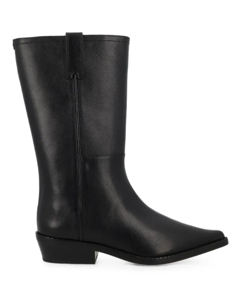 Michael Kors Farren Stiefel mit spitzer Kappe - Schwarz Schwarz