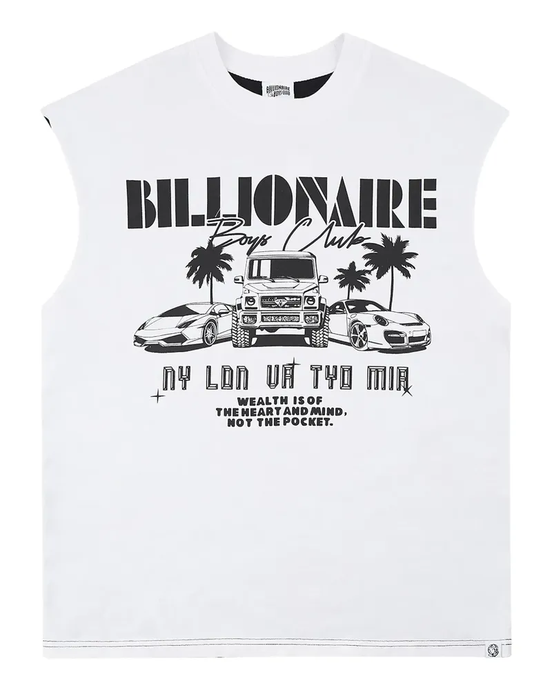 Billionaire Boys Club Ride vest - Weiß Weiß