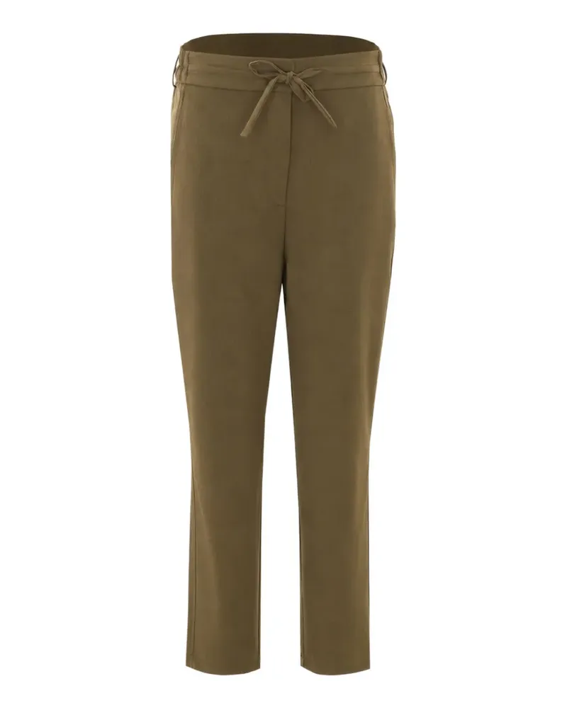 Rue du Bac drawstring-waistband tapered trousers - Braun Braun