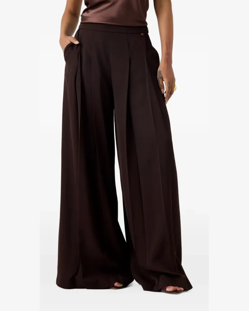Guess Marciano Palazzohose mit Falten - Braun Braun