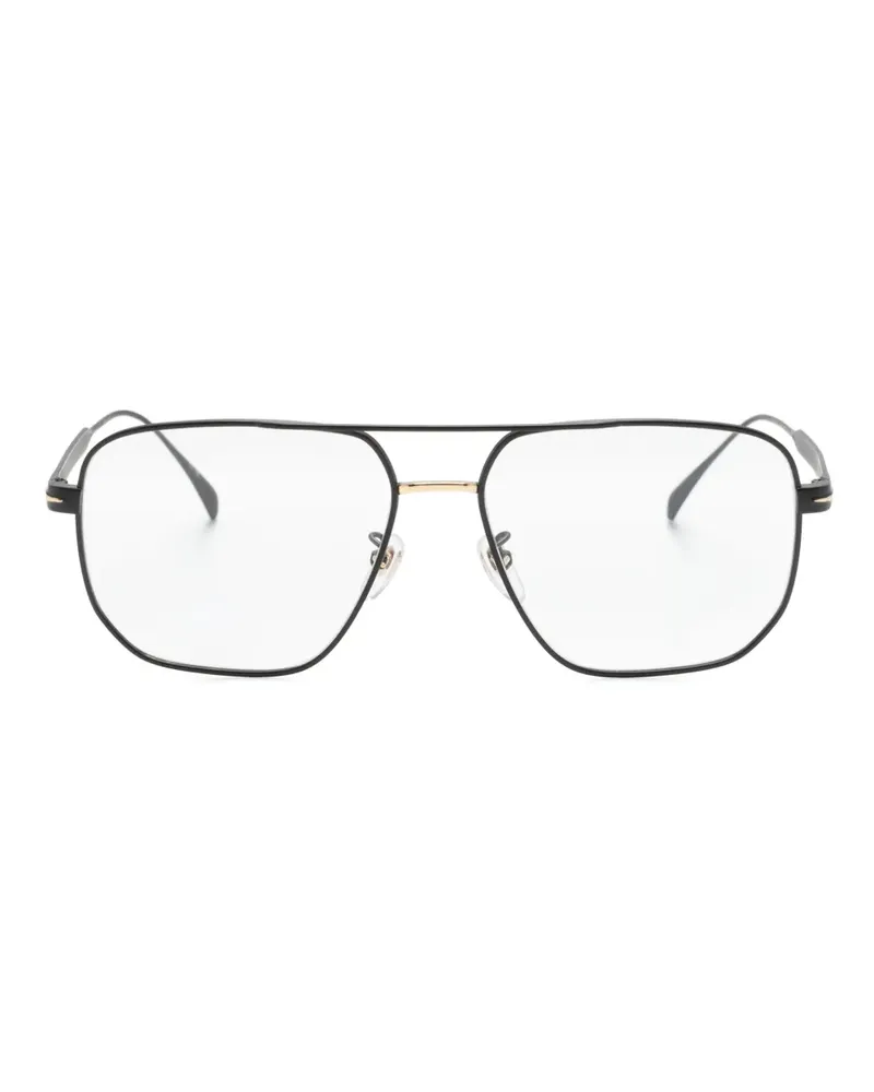 EYEWEAR by DAVID BECKHAM Klassische Pilotenbrille - Schwarz Schwarz