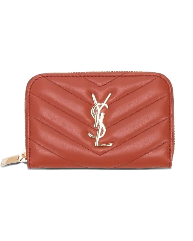 Saint Laurent Cassandre Portemonnaie - Orange Orange