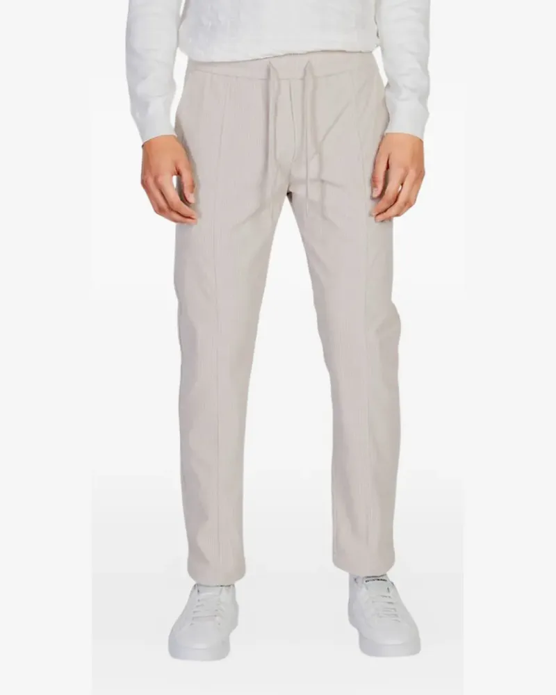 Antony Morato pinstripe drawstring trousers - Nude Nude