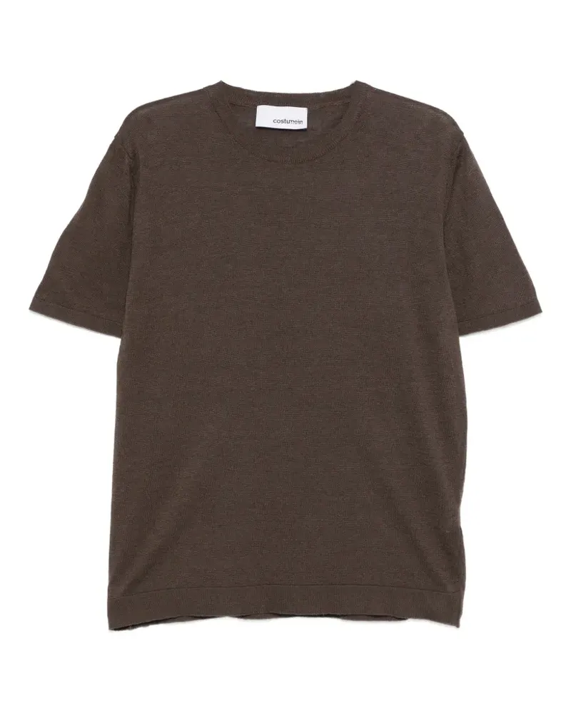 Costumein Kurzärmeliges Sofia Oberteil - Braun Braun