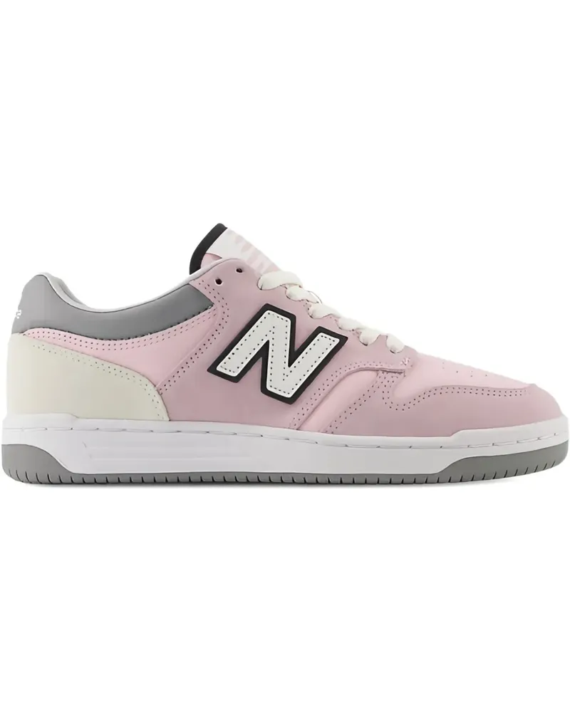 New Balance 480 Sneakers mit Logo - Rosa Rosa