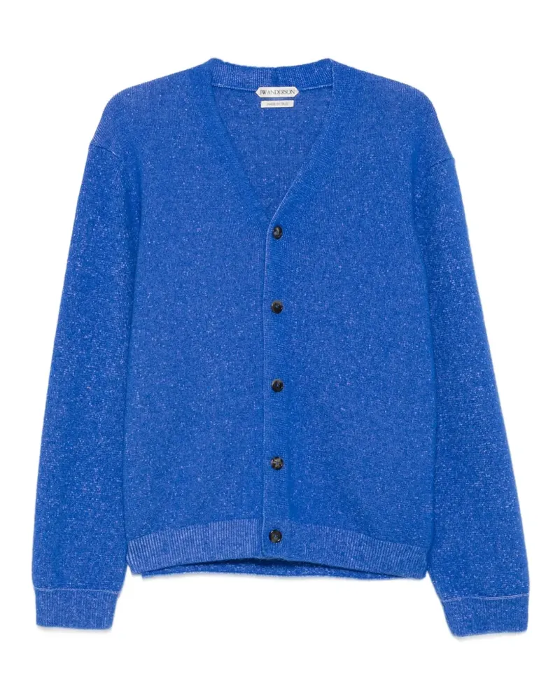 J.W.Anderson Cardigan mit V-Ausschnitt - Blau Blau