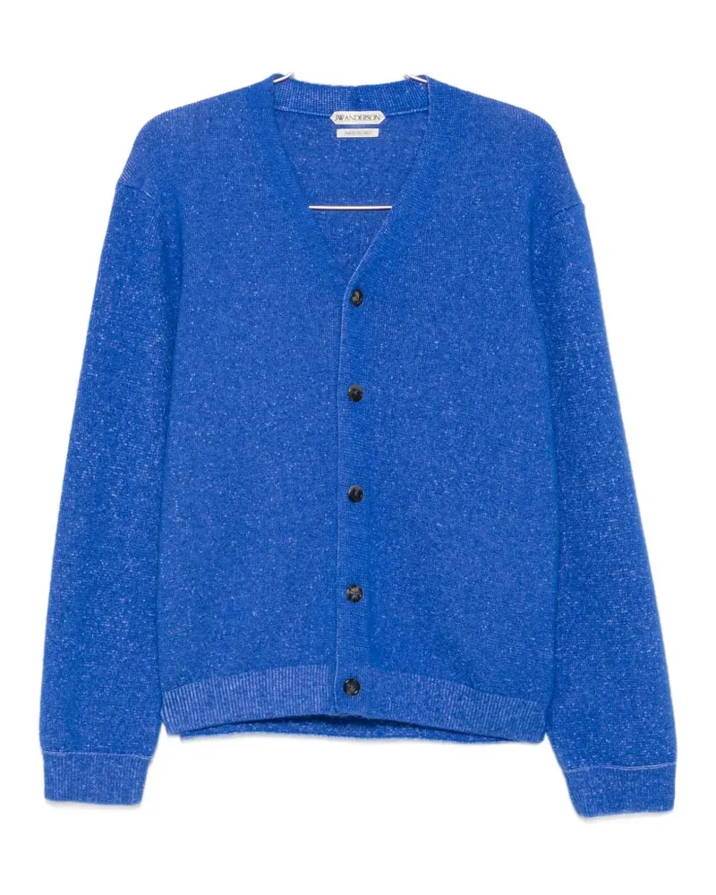J.W.Anderson Cardigan mit V-Ausschnitt - Blau Blau