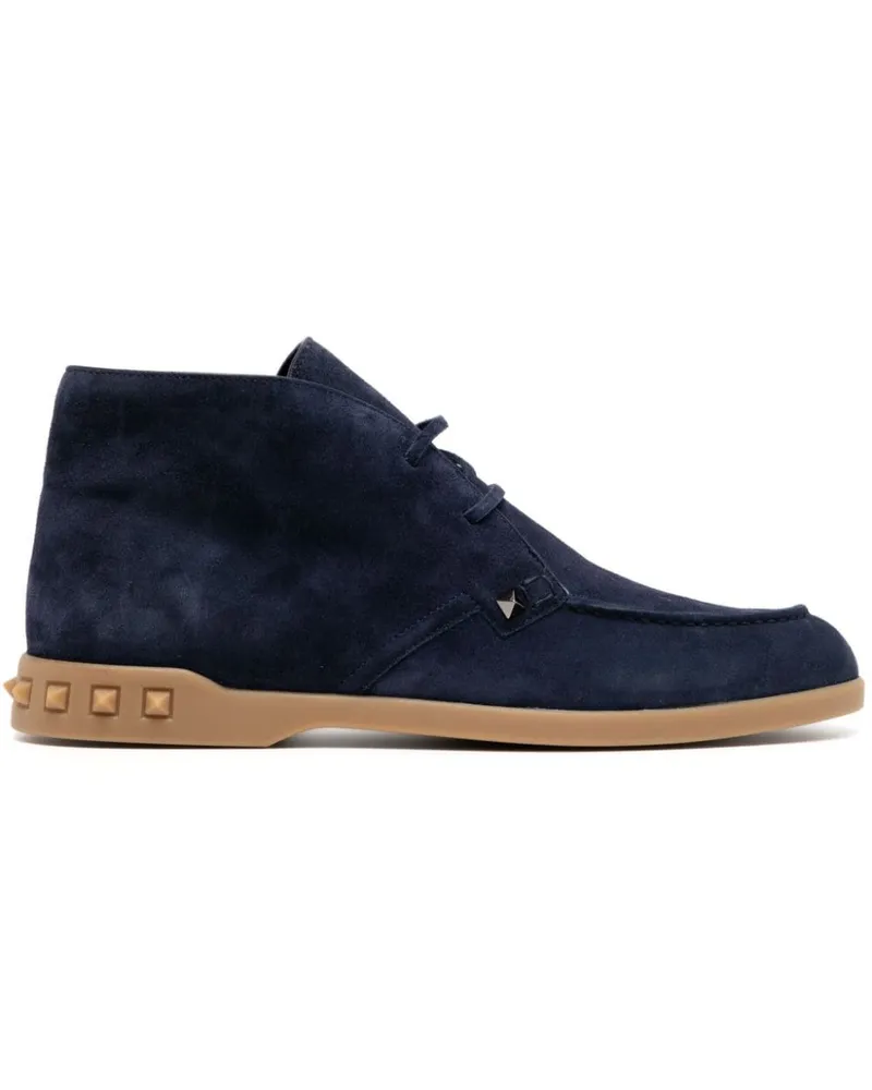 Valentino Garavani Leisure Flows Desert-Boots Blau