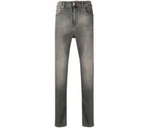 Skinny-Jeans mit Stone-Wash-Effekt