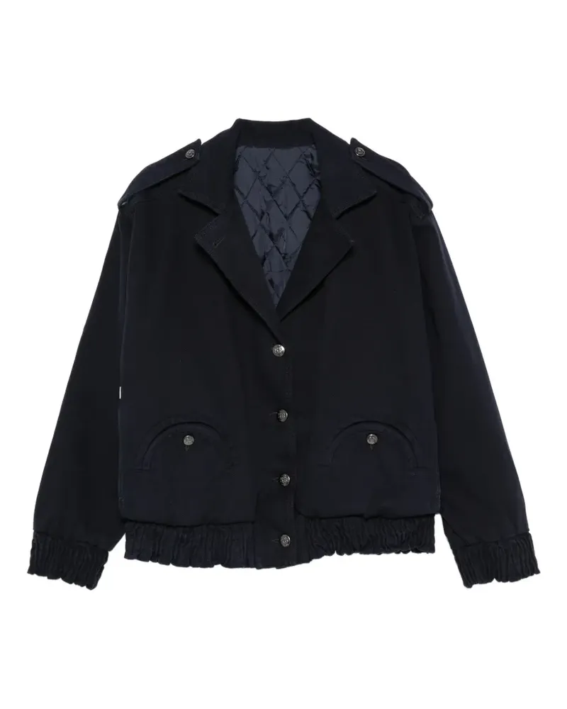 Blazé Milano Jacke mit Knopfleiste - Blau Blau