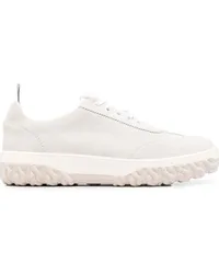 Thom Browne Sneakers mit Ripsbandschlaufe Weiß