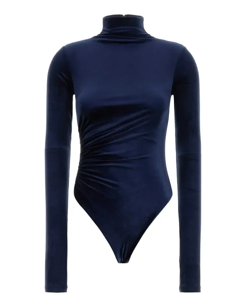 ANDAMANE Talitha ruched bodysuit - Blau Blau