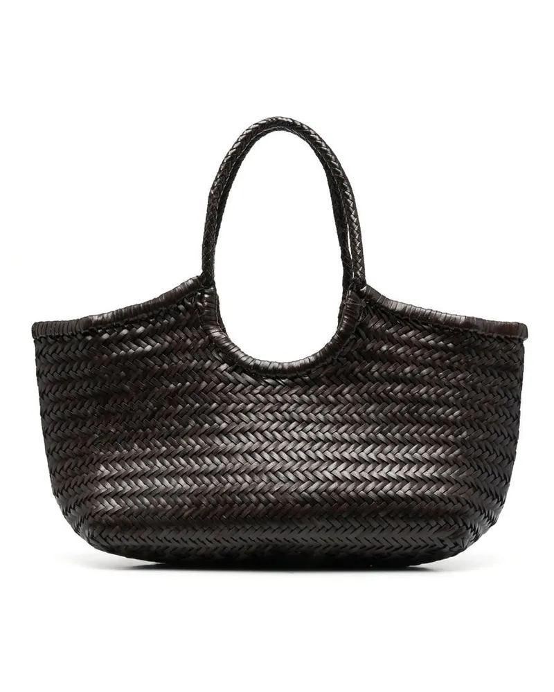 Dragon Diffusion Gewebter Shopper - Braun Braun