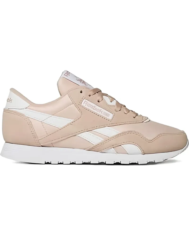 Reebok Classic Nylon Beige/White Sneakers - Rosa Rosa