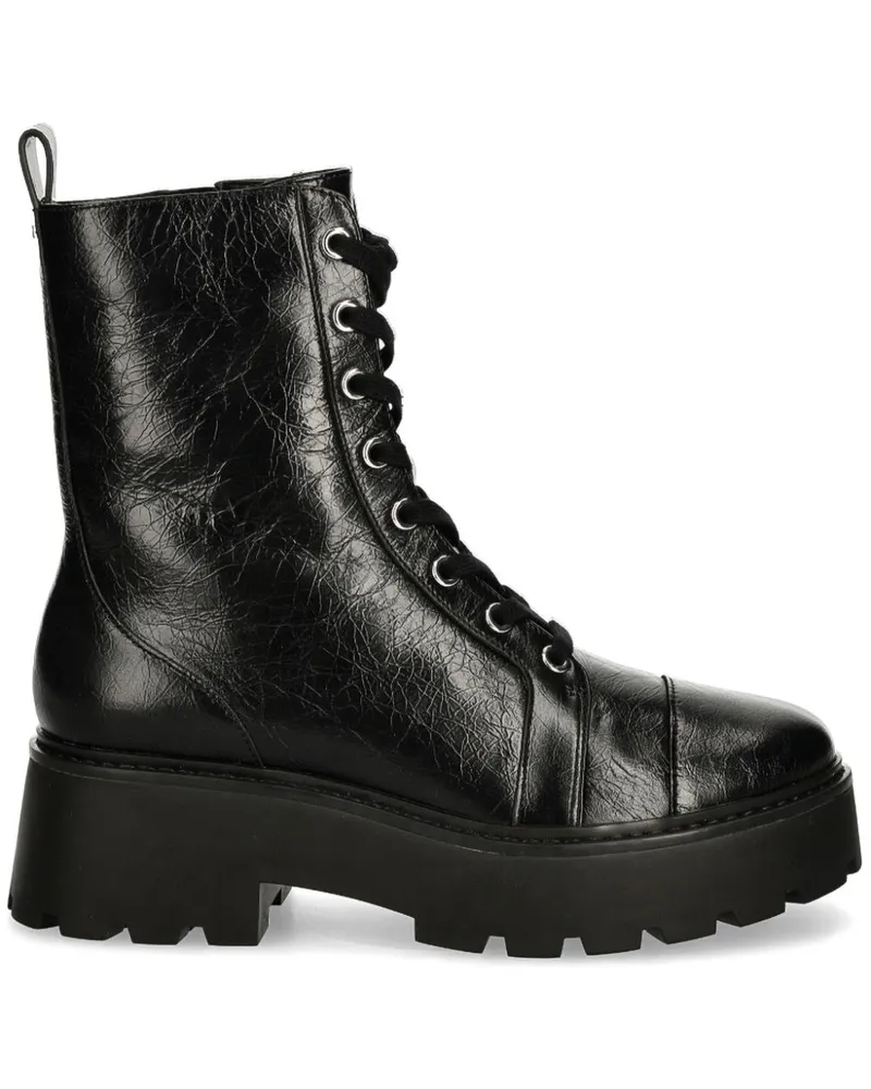 Michael Kors Stiefletten aus Leder 55mm - Schwarz Schwarz