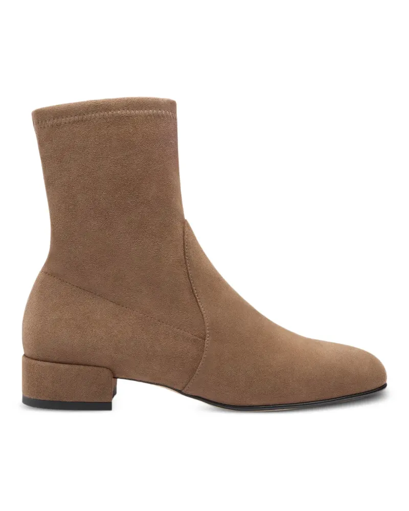 Stuart Weitzman Bacari Stiefeletten aus Wildleder - Braun Braun
